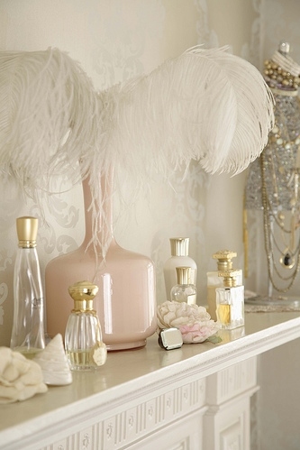 antique, bottles and creme