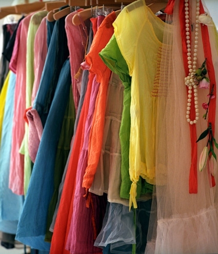 closet, clothes and color