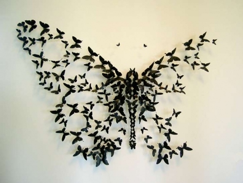 artwork, beer can butterflies monoscope and borboletas