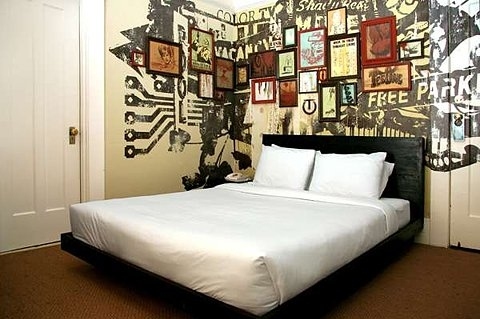 bedroom, decoracao, design, graffiti, interior, wishlist - image ...