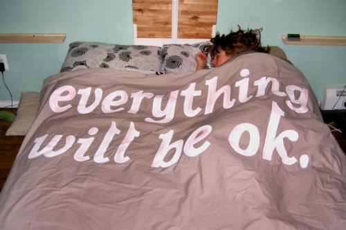bed, dreamy and everything will be ok