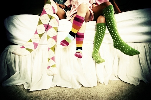 argyle, bed and color