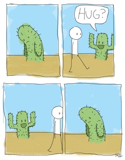 cactus, cartoon and comic