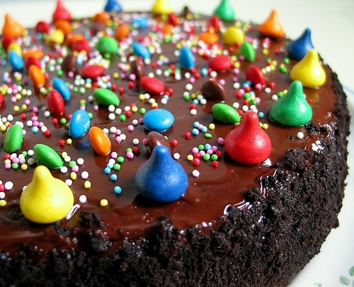 brownie, cake and nutella