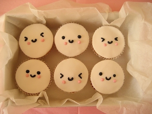 cupcakes, cute and fondant