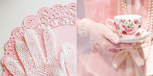 delicate,  girly and  glove