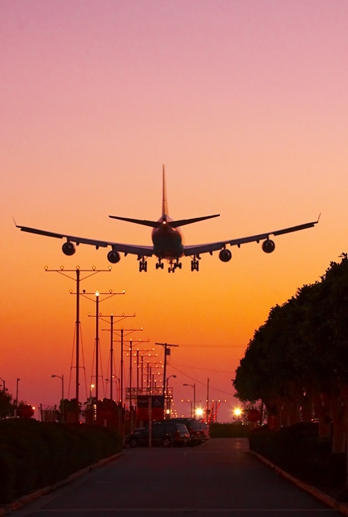 distance, landing and lax