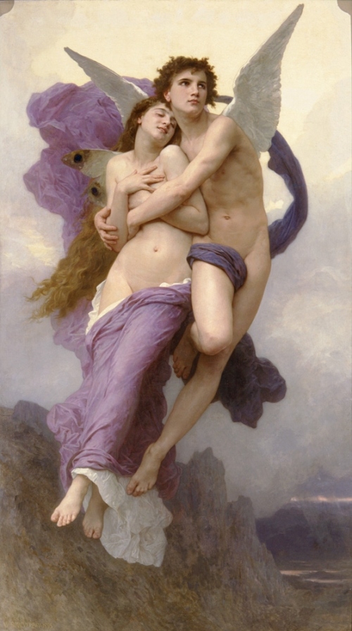 19th century, abduction of psyche and art