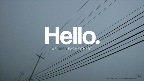 font,  hello and  need