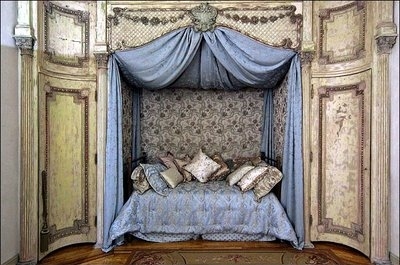 18th century,  bed and  bedroom