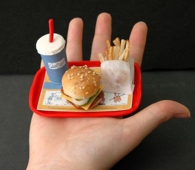 bite size, burger and fast food