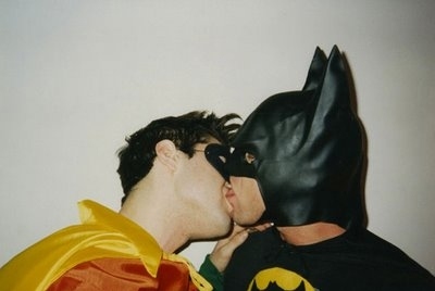 barman and robin,  batman and  gay