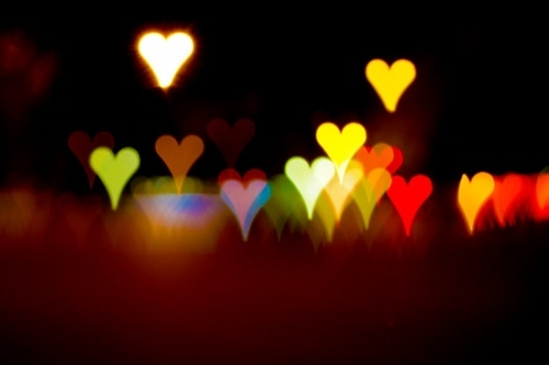 colors, heart and light