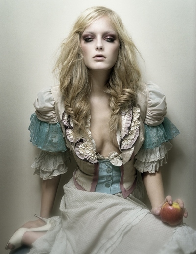 alice, apple and blonde