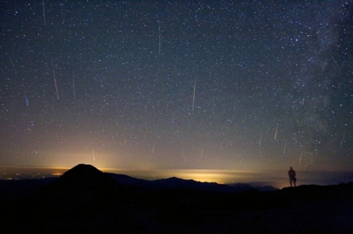 free, hope and meteor shower