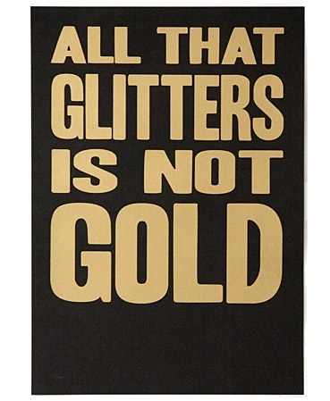 glitter, gold and keep calm