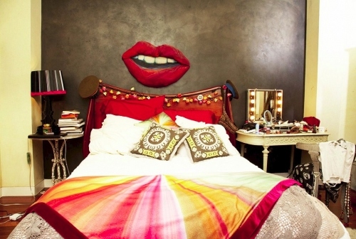 bed, bedroom and design