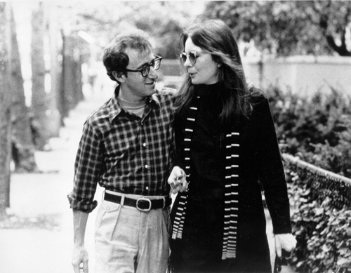 70s, annie hall and black and white