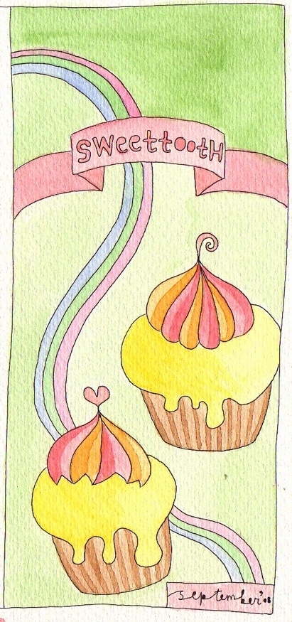 cupcakes, cute and drawing