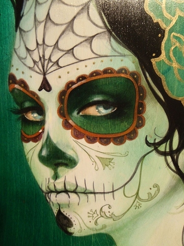 art, chicana and day of the dead