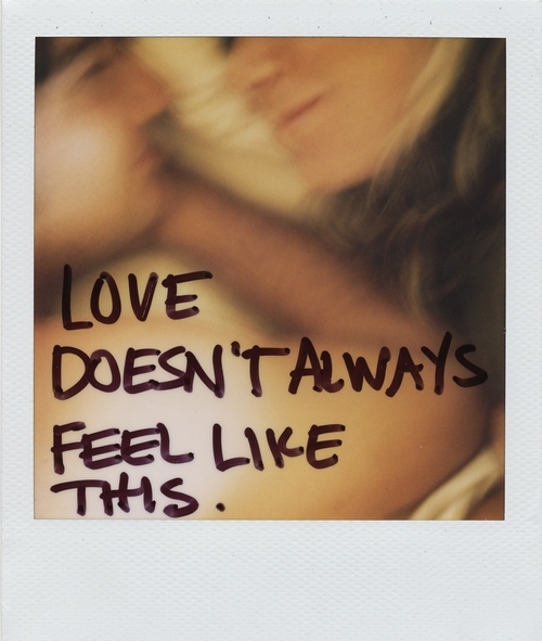 girls and boys, love and polaroid
