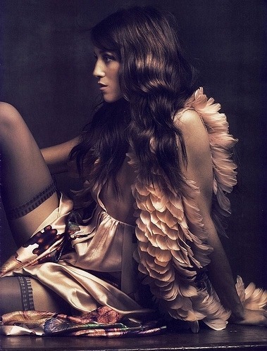 angel, charlotte gainsbourg and fashion