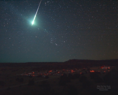 fireball meteor, free and hope