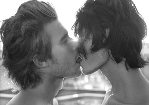 beautiful,  boyfriend and  boys kissing