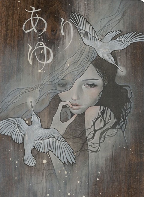 art, audrey kawasaki and bird