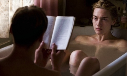 books,  girl and  kate winslet