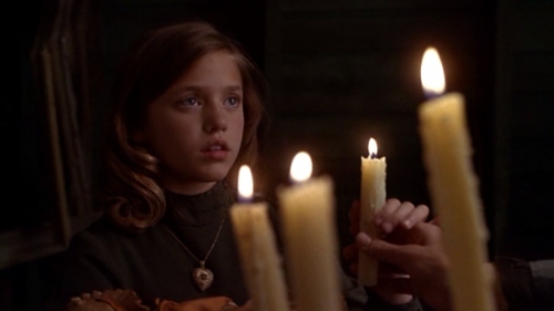 a little princess,  candles and  film
