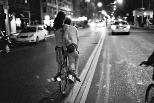 bike, bikes and black and white