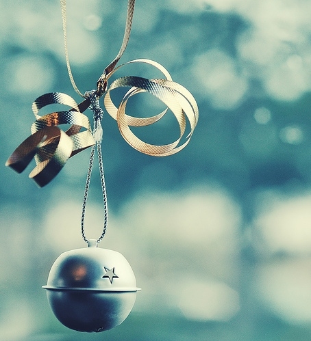 bell, christmas and decoration