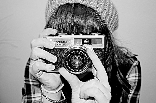 black and white, camera and cameras