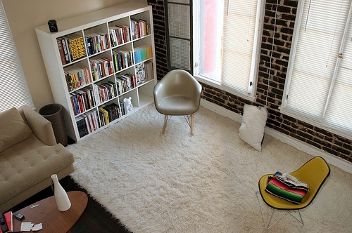 book, book shelf and decor