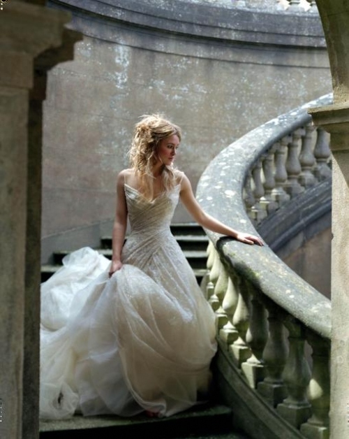 blond, dress and ethereal