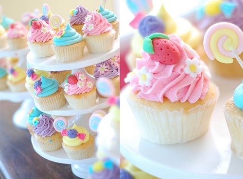 blu, cupcakes and foodie fun