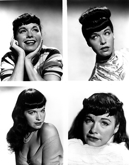 50s, bettie page and betty page