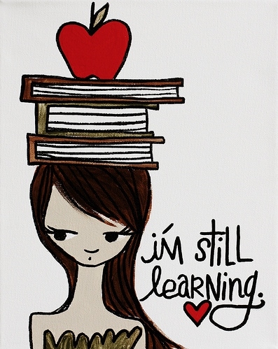 apples, books and drawn