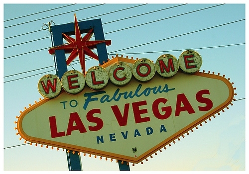 las vegas, nevada and sign