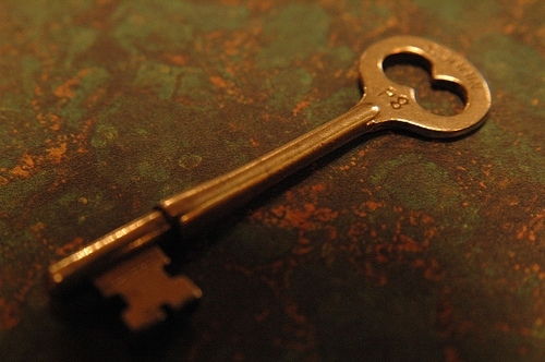 heart, key and keys