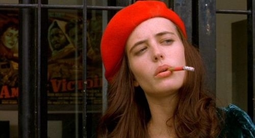 1960s,  beret and  cigarette