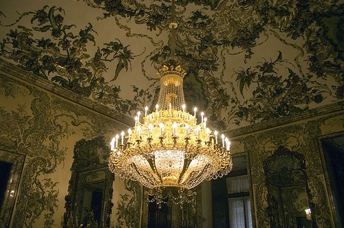 ceiling, chandelier and illumination