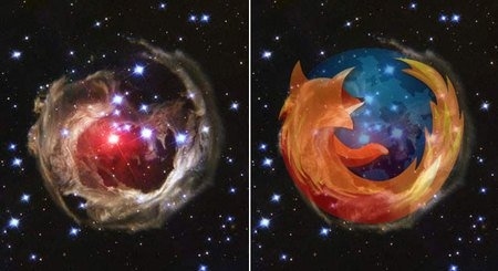 firefox,  funny and  galaxy