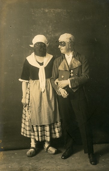 black and white, costume and costumes