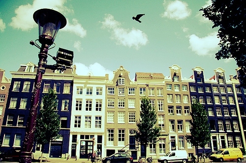 amsterdam, buildings and city