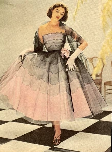advertisement, ball gown and dress