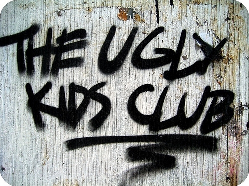 club, graffiti and text