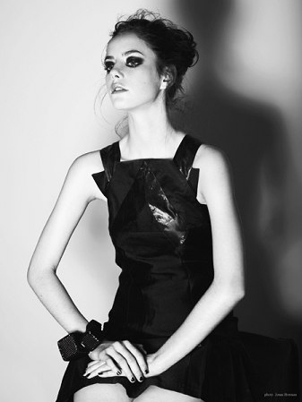 black and white, effy and fashion