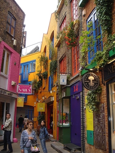 colorful, colour and covent garden